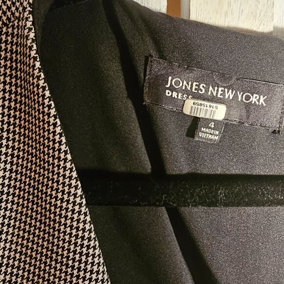 Jones NY gingham dress size 4 - Picture 12 of 14
